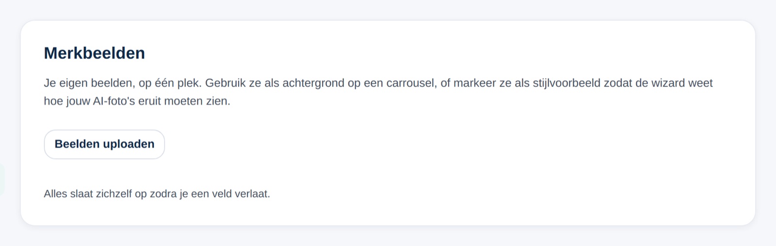 Merkbeelden markeren als stijlvoorbeeld voor je fotostijl